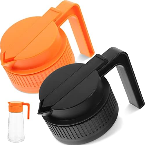 Hemoton 2-Piece Lids for Mason Jars Easy Pitcher Dispenser
