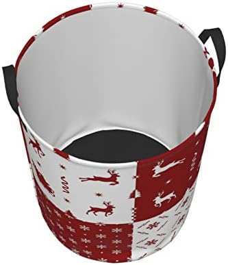 Foldable Christmas Laundry Hamper with Innovative Design