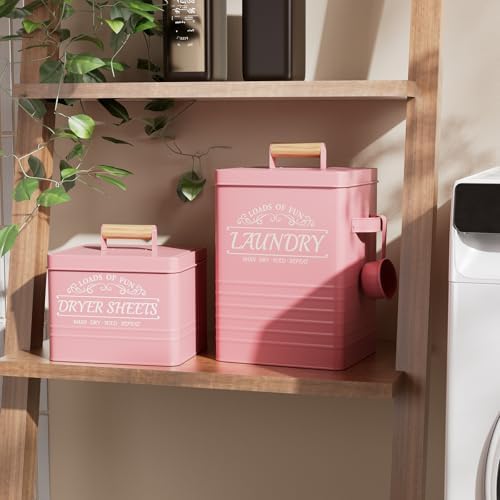 Metal Farmhouse Laundry Storage Set