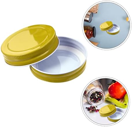 7cm Mason Jar Replacement Lids Easy to Clean Leak-Proof