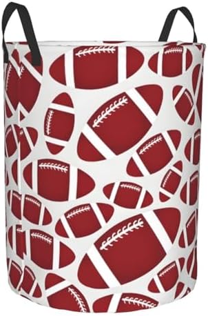 Football-Themed Laundry Hamper for Easy Storage