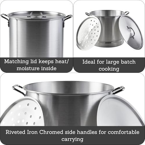 Stellar 10-32 Qt Steamer Set
