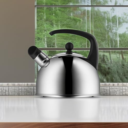 WMF Induction Kettle 20L - Whistling Stainless Steel Kettle for Home Use