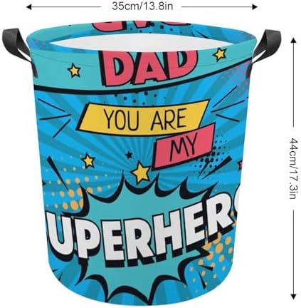 Happy Fathers Day mekkohappyfathersdaylaundryhamperwaterproofpopartquoteboughtfor