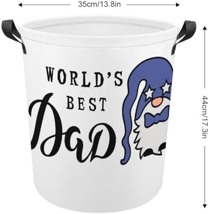 Worlds Best Dad Laundry Hamper The Perfect Gift for Dads