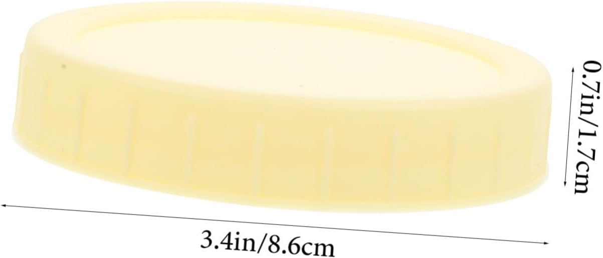 Zerodeko Plastic Mason Jar lids