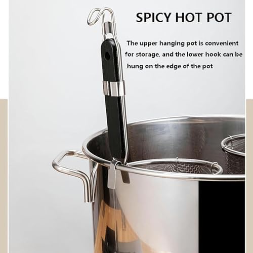 Stainless Steel Soup Pan Set with Divider and Colander Strainer
