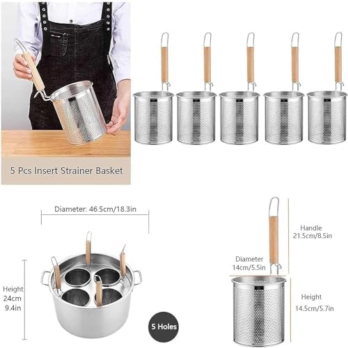 Stainless Steel Cooking Pot Set for Home and Restaurant
