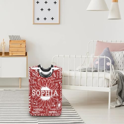 Custom Laundry Basket Nameable Collapsible Laundry Hamper for Your Home