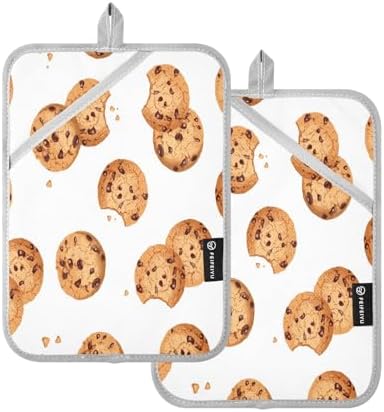 Kcldeci 2Pack Heat Resistant Oven Mitts Potholders 1
