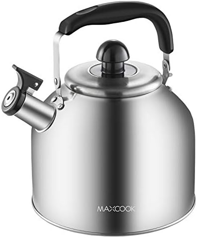MAXCOOK Stainless Steel Whistling Tea Kettle Boiling Water