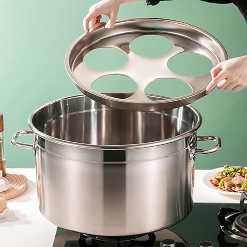 Bingwang 5 Hole Pasta Cooker Set with Strainer Basket