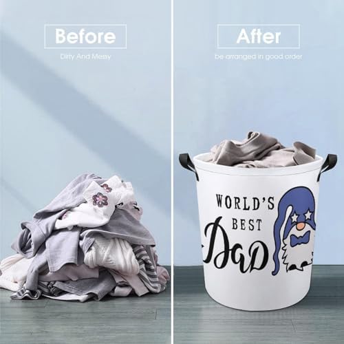 Worlds Best Dad Laundry Hamper The Perfect Gift for Dads
