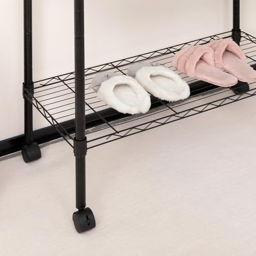 Clothes Hanger Basket Organizer