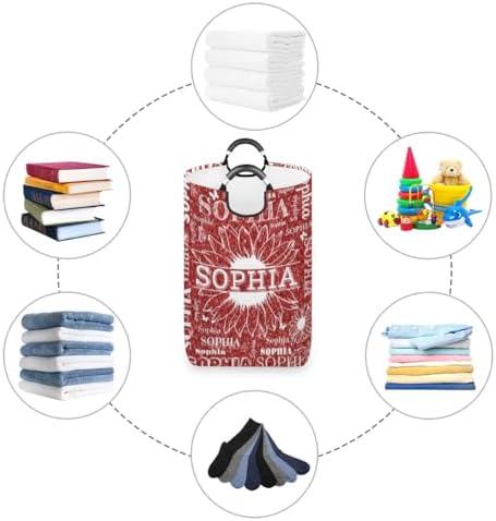 Custom Laundry Basket Nameable Collapsible Laundry Hamper for Your Home