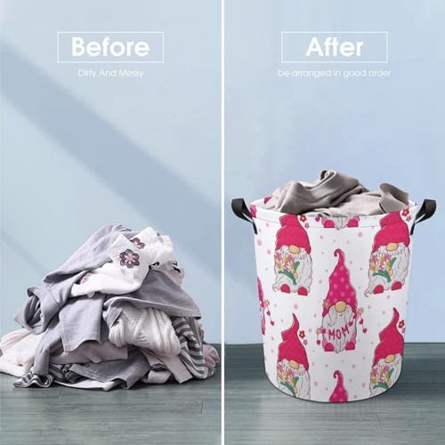 Happy Mothers Day Home Kitchen Compact Laundry Happer Water-Resistant Easy to Use