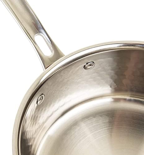 Viking 3-Ply 10-Piece Copper Cookware Set with Glass Lids