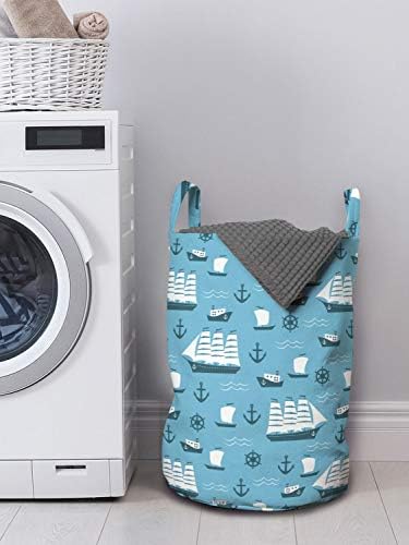 Ambesonne Anchor Laundry Bag