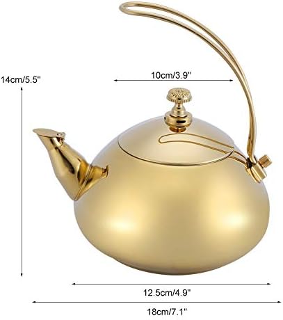 Fast-Heating Stainless Steel Teakettle for Brew_efficient Tea