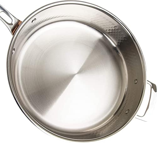Viking 3-Ply 10-Piece Copper Cookware Set with Glass Lids