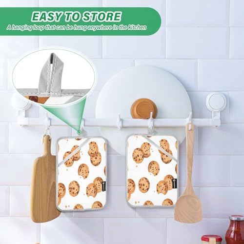 Kcldeci 2Pack Heat Resistant Oven Mitts Potholders 1