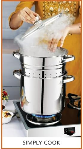 GDUFAMIU 8-Quart Multi-Cooker Set with Glass Lid