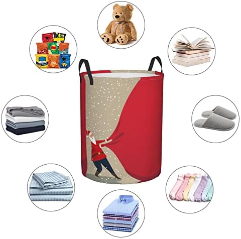 Collapsible Laundry Hamper for Bedroom with Handles