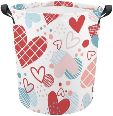 Meiko Hearts Cute Dot Laundry Hamper