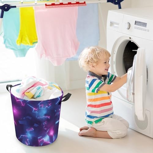 Fun Retro Laundry Hamper