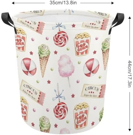 Ice Cream Circus Ice Cream S Collapsible Laundry H