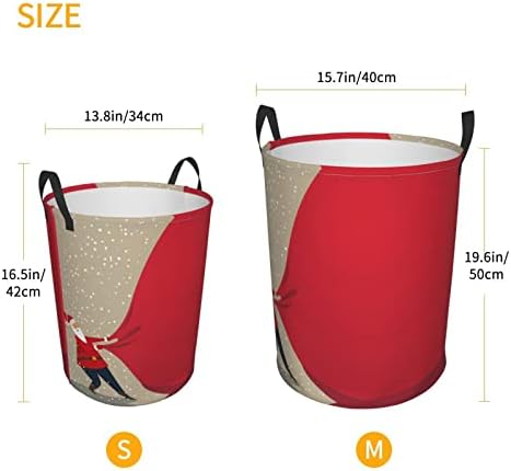 Collapsible Laundry Hamper for Bedroom with Handles
