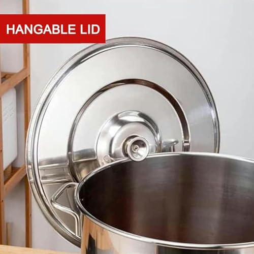 Multipurpose 5-Hole Pasta Pot with Side Strainer for Easy Cooking