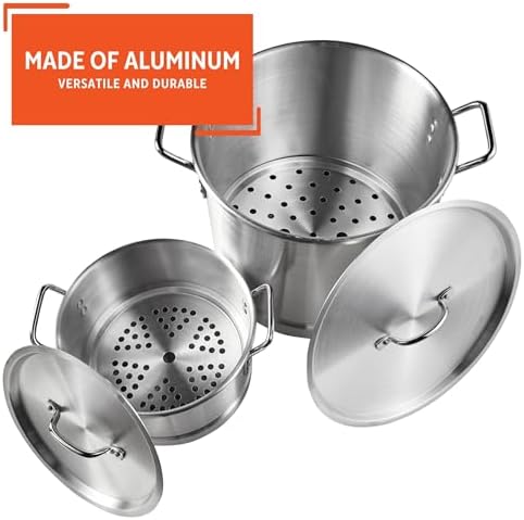 Stellar 10-32 Qt Steamer Set