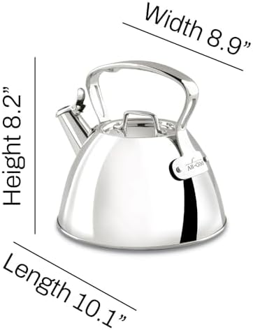 All-Clad Silver 2Q Tea Kettle