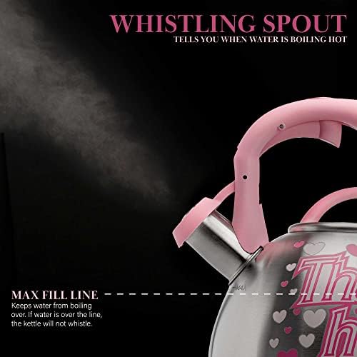 The Whistling Paris Hilton Tea Kettle