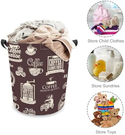 173x138-inch Waterproof Collapse Laundry Hamper for Durable Storage