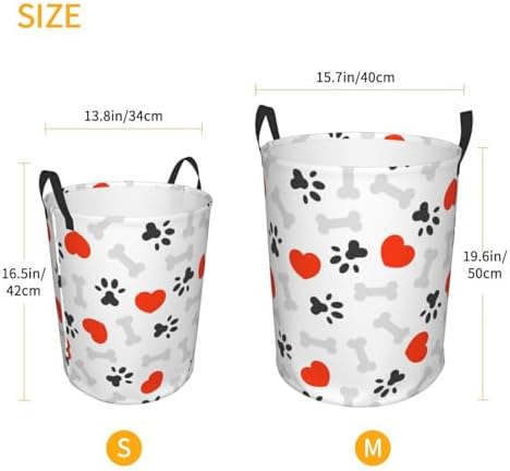 Large Collapsible Laundry Basket for Bedroom and Dorm Storage