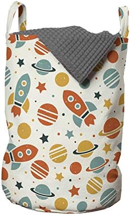 Brighten Up Your Laundry Day with the Ambesonne Space Laundry Bag