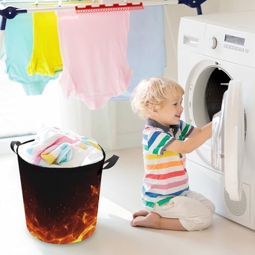 Compact Waterproof Laundry Hamper for Families College Students
