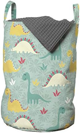 Dinosaur Party Laundry Hamper Fun Organizer for Kids and Laundromats