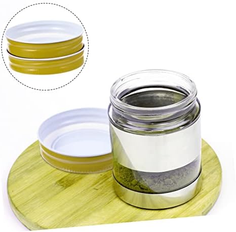 BrightFufu 70mm Mason Jar Lids Pack of 12