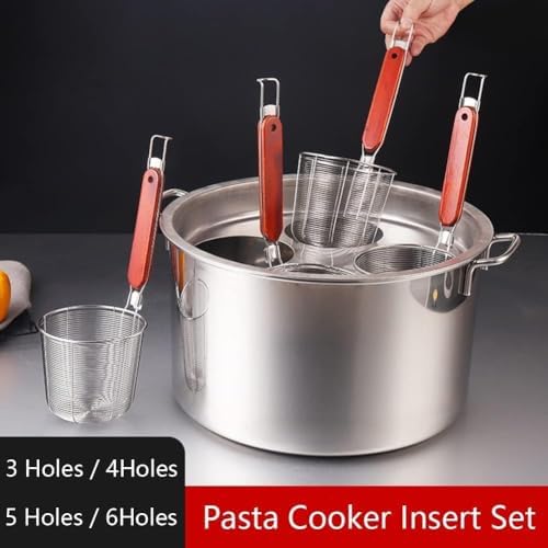 Experience Effortless Pasta Cooking with the AttreX Multipurpose Cooker Insert Set