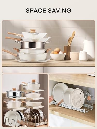 15PCS Non-stick Cookware Set for Induction Cooking