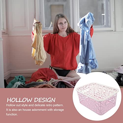 MAGICLULU Durable Hollow Storage Box - Neat Space-Saving for Laundry Organization