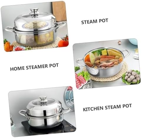 Ice-Ready Multi-Functional Stainless Steel Steamer Pot