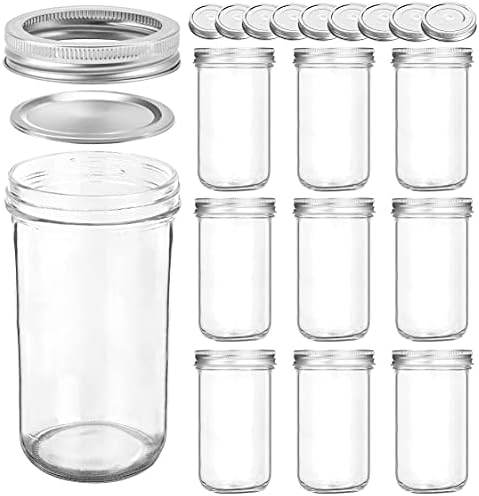 Premium Mason Jars Set for Easy Storage