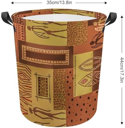 Geometric Pattern Collapsible Laundry Hamper