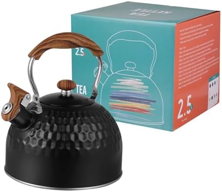 GHJETW Stainless Steel 25L Whistling Tea kettle