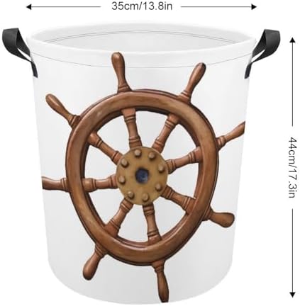 Exceptional Boat Steer Style Laundry Hamper