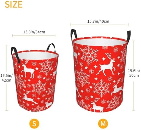 Foldable Christmas Laundry Hamper